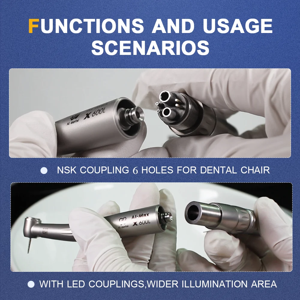 Стоматологическое кресло наконечник запасные части светодиодный соединение