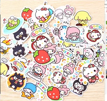 

TD ZW 300 Sets Sticker Cat Cartoon Stickers (40 Pcs /pack)