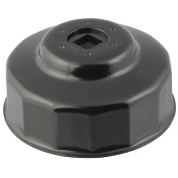

76mm 14 Flutes Car Oil Filter Cap Type Wrench Remover Tool with 3/8 inch Drive Socket for BMW