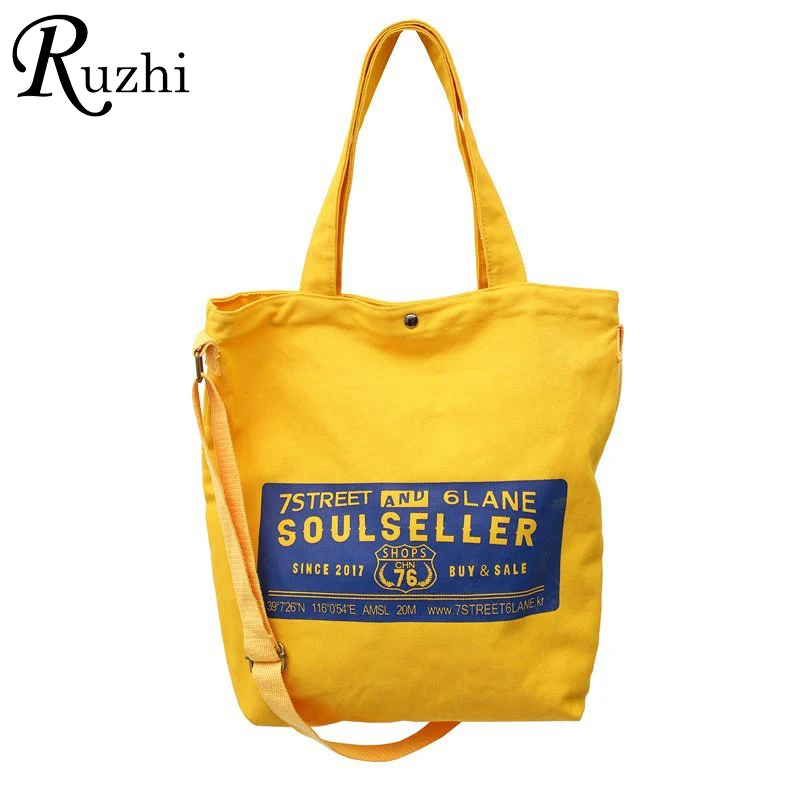 

Letter Canvas Bag Casual Handbags For Women 2021 High Capacity Shoulder Bags Portable Crossbody Bag Girl Designer Bag Ladies Bag