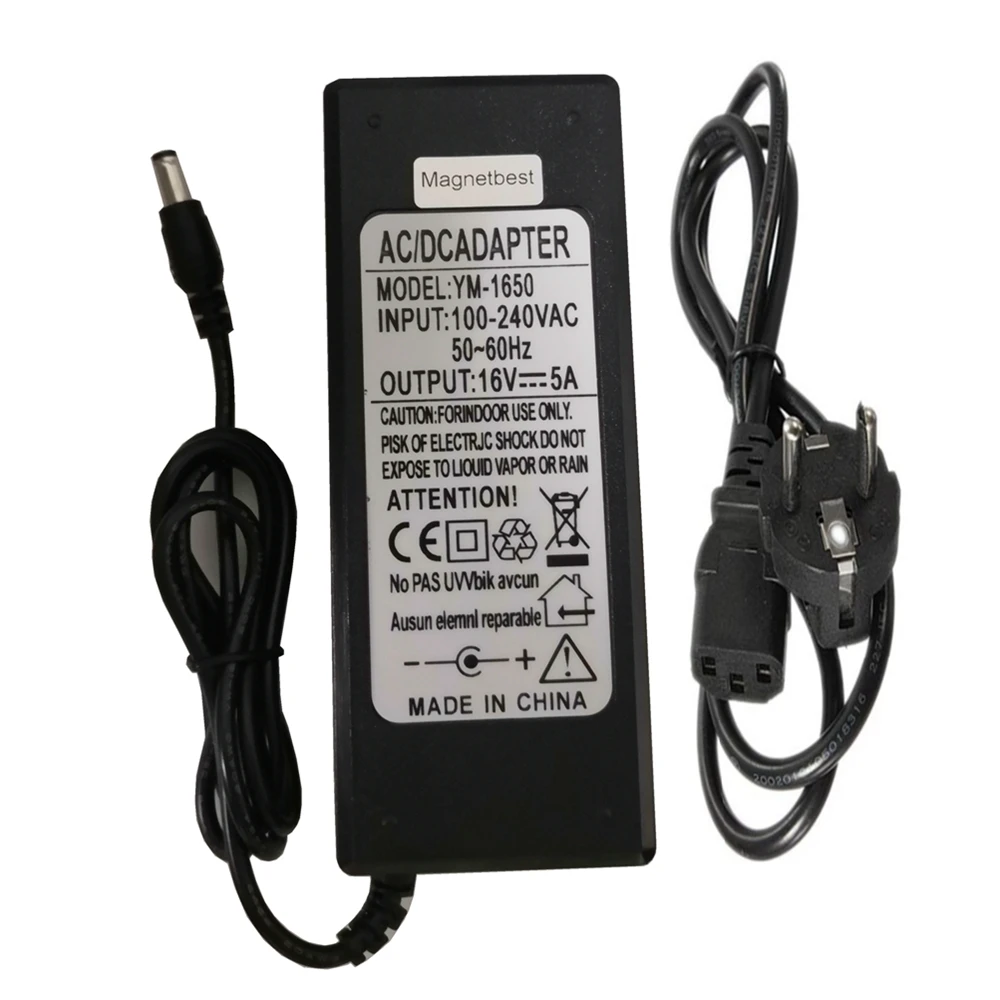 Power Supply Adaptor | Power Supply 16v 5a | Ac/dc Adaptor 16v ...