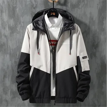 

2020 Spring and Autumn New Fashion Casual Men's Jacket Korean Slim Hooded Jackets coat Outerwear