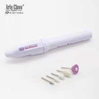 Arte Clavo Electric Mini Nail Polisher Manicure Machine Professional Gel Varnish Remover Milling Drill Bits Portable Nail Tools 1