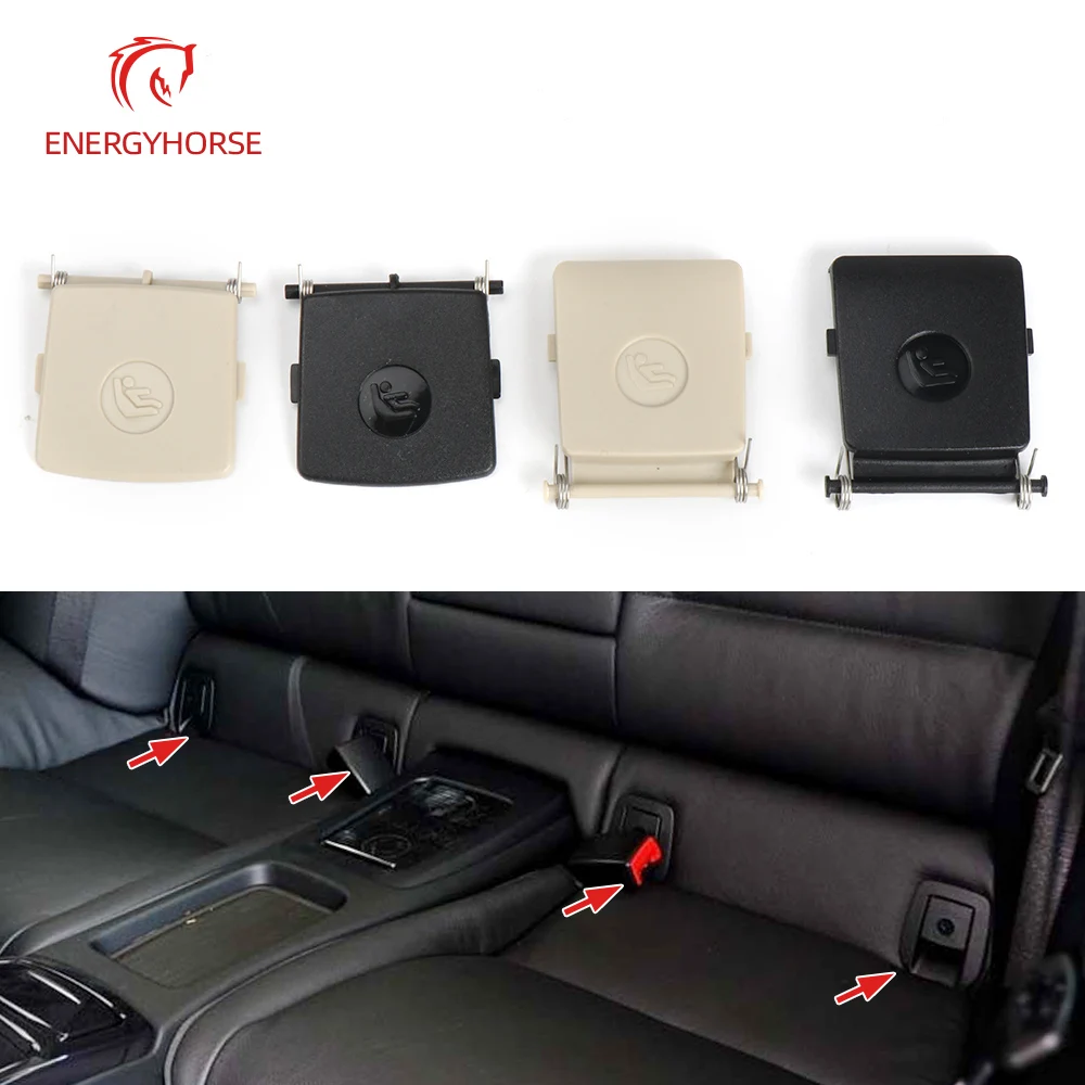 For BMW M3 Car Rear Child Seat Anchor Safety ISOFix Cover Trim For BMW