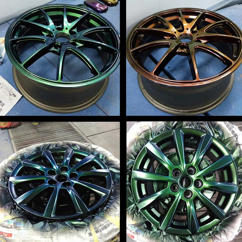 50/100g Chameleon Pearl Powder Car Nail Shining Powder Chameleon