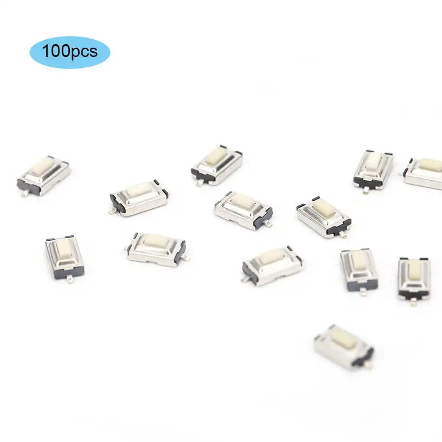 100 шт. мгновенный Тактильный кнопочный переключатель Высокая чувствительность