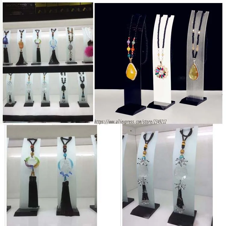 5 шт./партия акриловые подвески для украшений|decorative holder|jewelry display shelfnecklace stand |