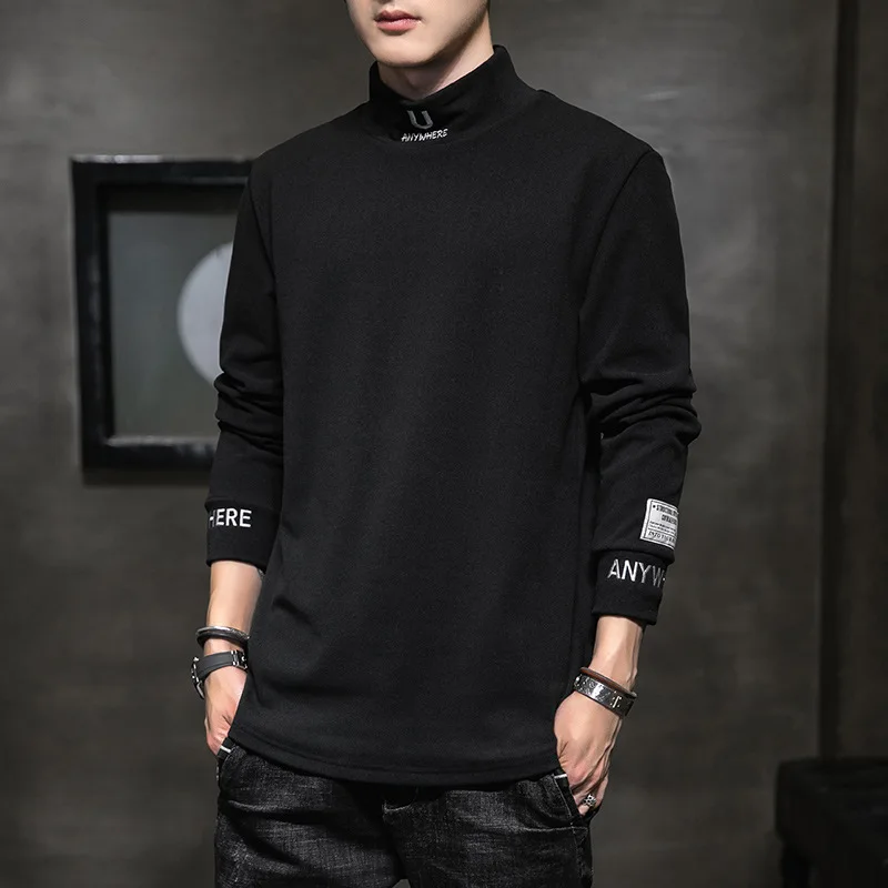 

Spring and Autumn New Pullover Sweater Men's Tide Brand Ins European and American Letters Street Loose Round Neck Jacket Jacket
