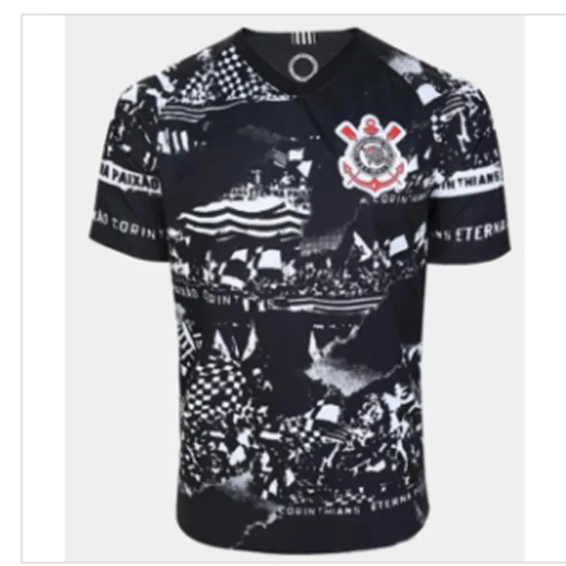 Corinthian jersey soccer RODRIGUINHO Corinthianss JO JADSON M. GABRIEL KAZIM, футболка для клуба PEDRINHO высшего качества - Цвет: shirt