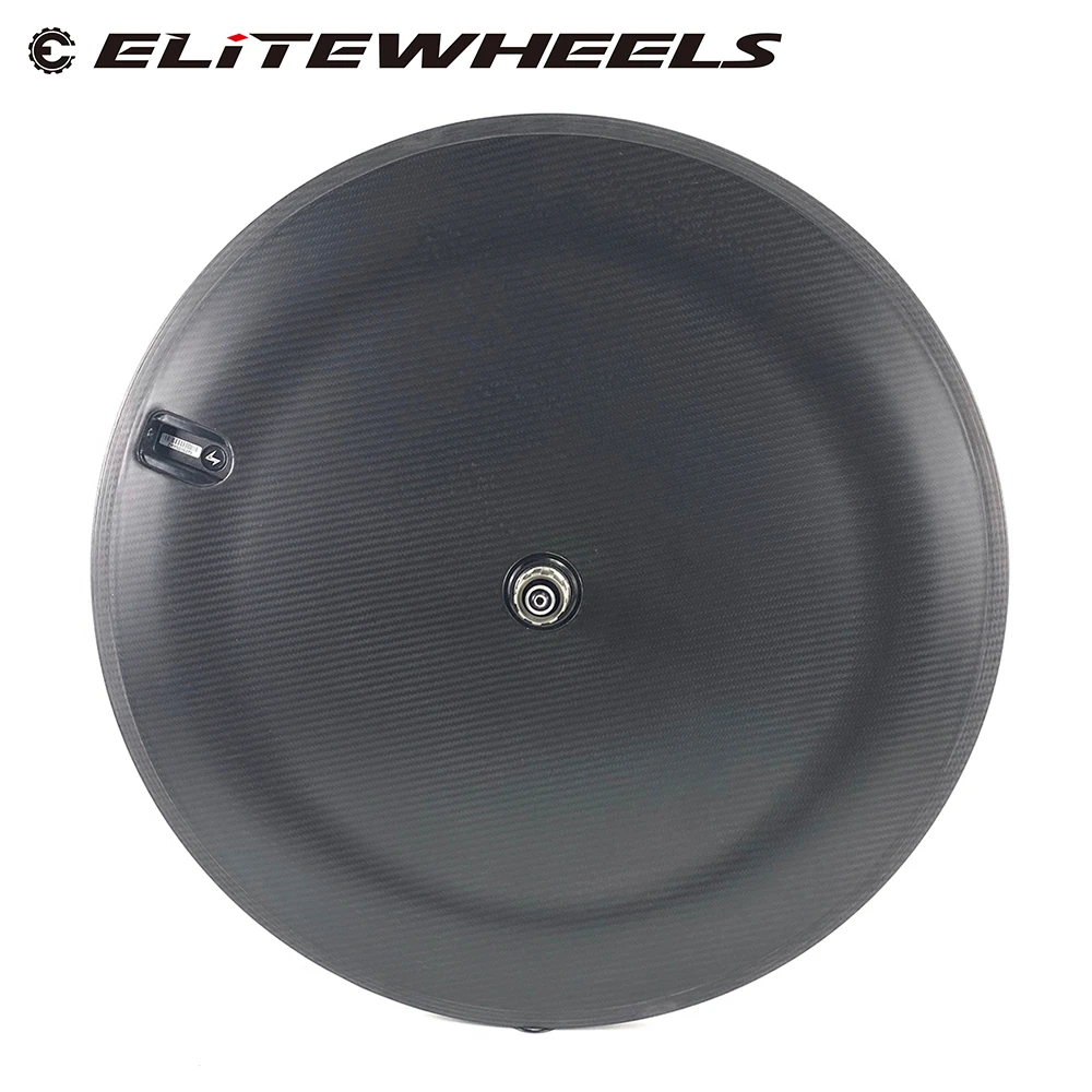 ELITEWHEELS 700C Full Carbon Disc Wheel AERO Shape 3K Twill Wide Wheels Clincher Tubular Tubeless Triathlon Time Track Tt Bike | Спорт и