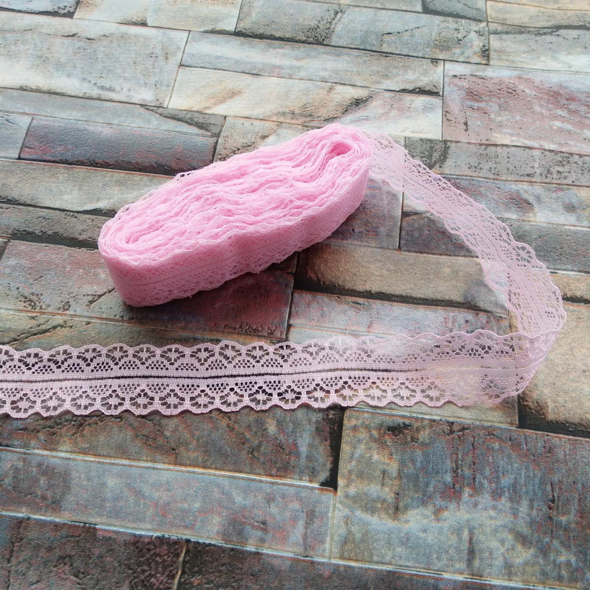 Hot Sale Wholesale! Beautiful 10 yards Pink lace ribbon 28mm width DIY ...