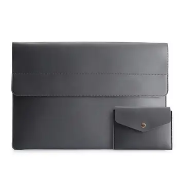 

PU Leather Sleeve Bag Case For Macbook Air Pro Retina 11 12 13 15 Cover Liner Sleeve For Macbook air 13.3 inch Cover 15.6 Laptop