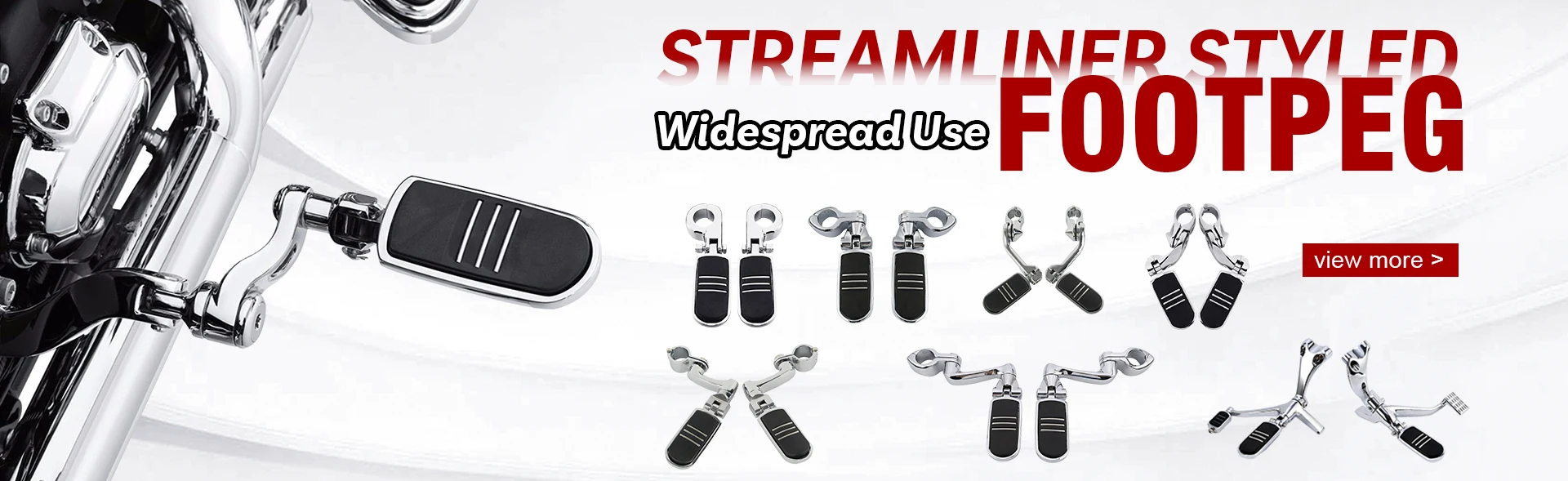 Pedane Cromate Da 32 Mm Per Harley Touring Road King Street Glide – XFMT