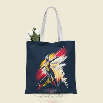 

The Wasp tote bag custom canvas tote bags for women for teacher Birthday Bags Gift Bag personalized gifts