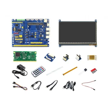 

Raspberry Pi Compute Module 3 Lite Development Kit Type B With Compute Module 3 Lite 7inch HDMI LCD, Power Adapter Micro SD Card