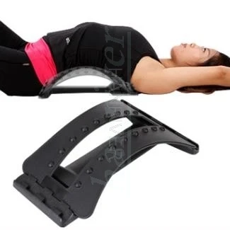 

Lumbar spine tractor traction bed home bulging cervical vertebra waist back massager cushion for leaning on is prominent