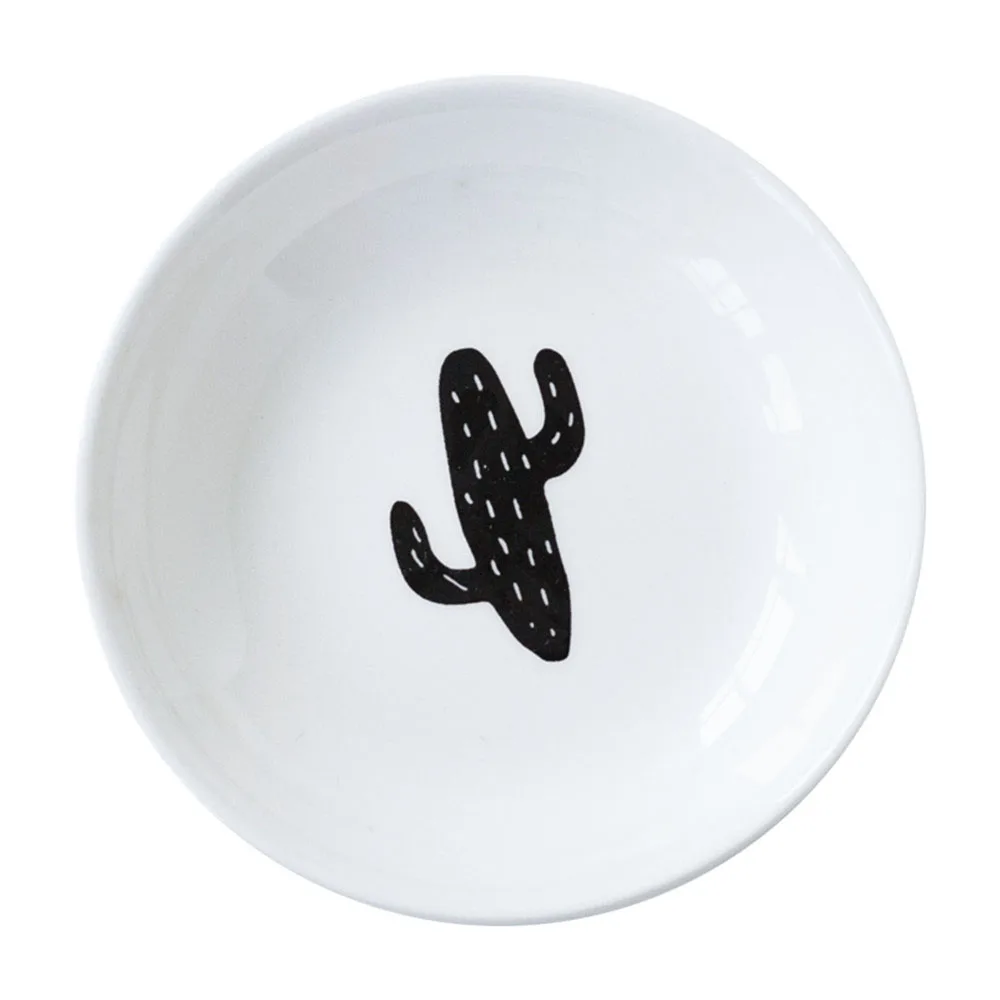 3 шт. Керамическая Мини тарелка приправа соевый соус|Чаши| |