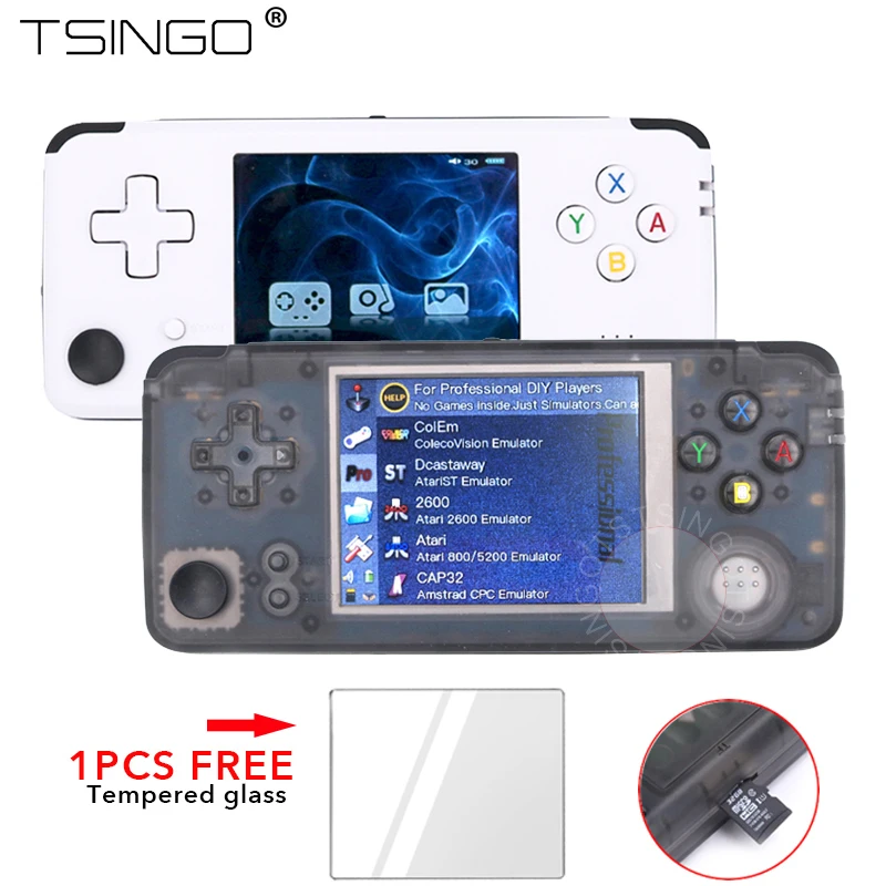 Upgraded RS97 Plus 60Hz 3.0inch Double System Retro Game Console RetroFW OS Portable Handheld Game