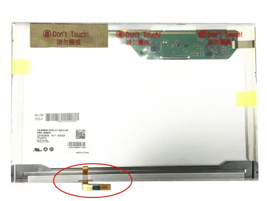 

14 inch laptop lcd screen LP141WX5-TLC1 LP141WX5 (TL)(C1) FOR Dell latitude E6400
