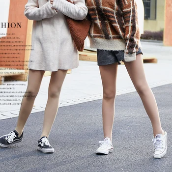 

New Velvet Thick Women's Tights Soft Comfortable Winter Warm Solid Color Elastic Brief Anti-stripping Autumn Thin Tights Women's