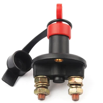 

12V-24V Vehicle Auto Car Truck Boat Battery Isolator Disconnect Cut Off Switch with Removable Key