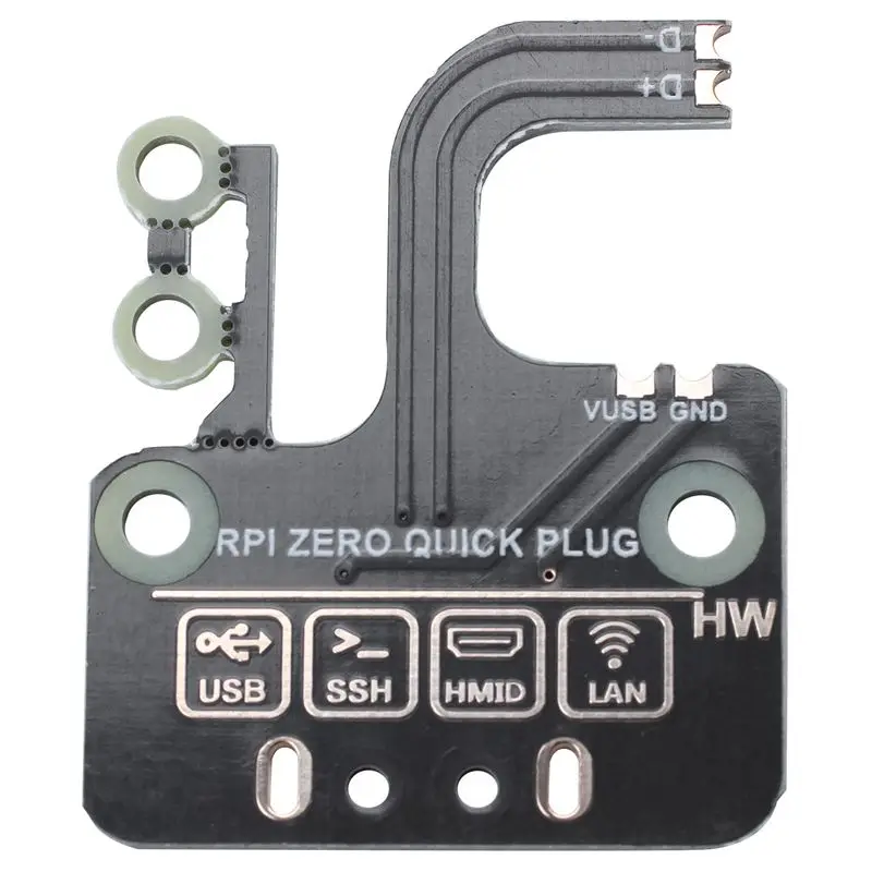 2 шт. Micro Usb для Type A плата адаптера Плата расширения источник питания Raspberry Pi Zero V1.3/ W