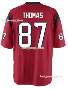 4 Deshaun Watson 99 J.J. Watt 10 DeAndre Hopkins 87 Demaryius Thomas 90 Jadeveon Clowney 32 Mathieu футбольные майки мужские - Цвет: 12