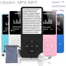 Mp3 музыкальный плеер радио FM рекордер Speler Lecteur HIFI Mp3 Спортивная клипса USB muziek цифровой светодиодный ЖК-экран плееры MP-3 TF карта