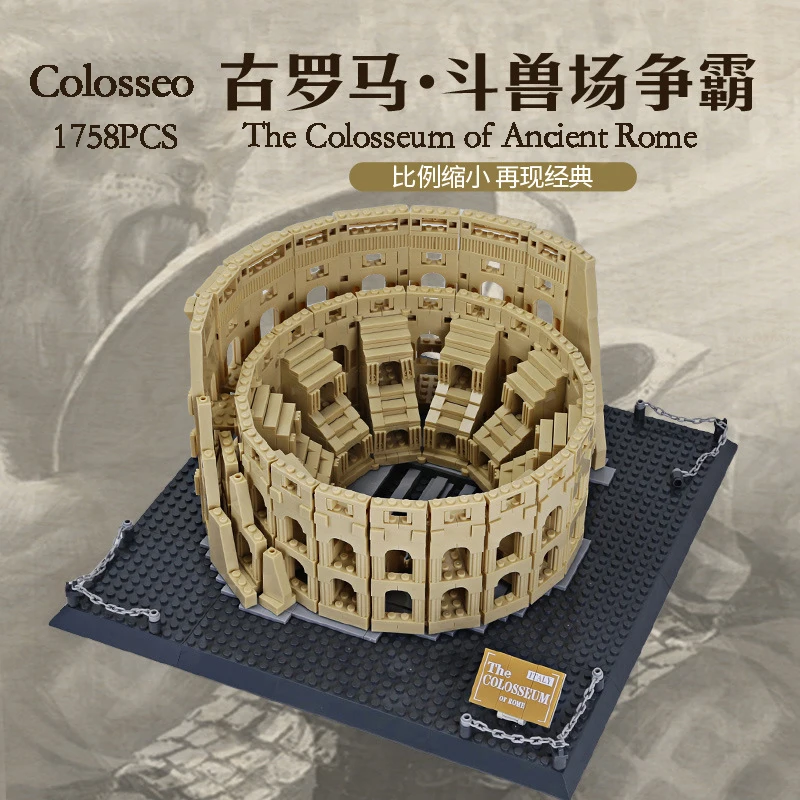 

Legoing City Classical Architecture The Colosseum Of Rome Creator Expert Building Blocks Model Legoeds Bricks Children Toys Gift