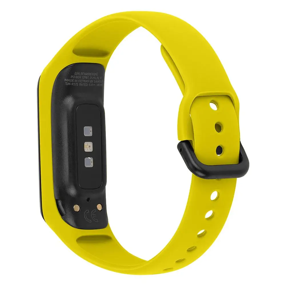 Силиконовый ремешок для часов для samsung Galaxy Fit-e/R375 сменный браслет наручных часов спортивный наручный браслет аксессуары