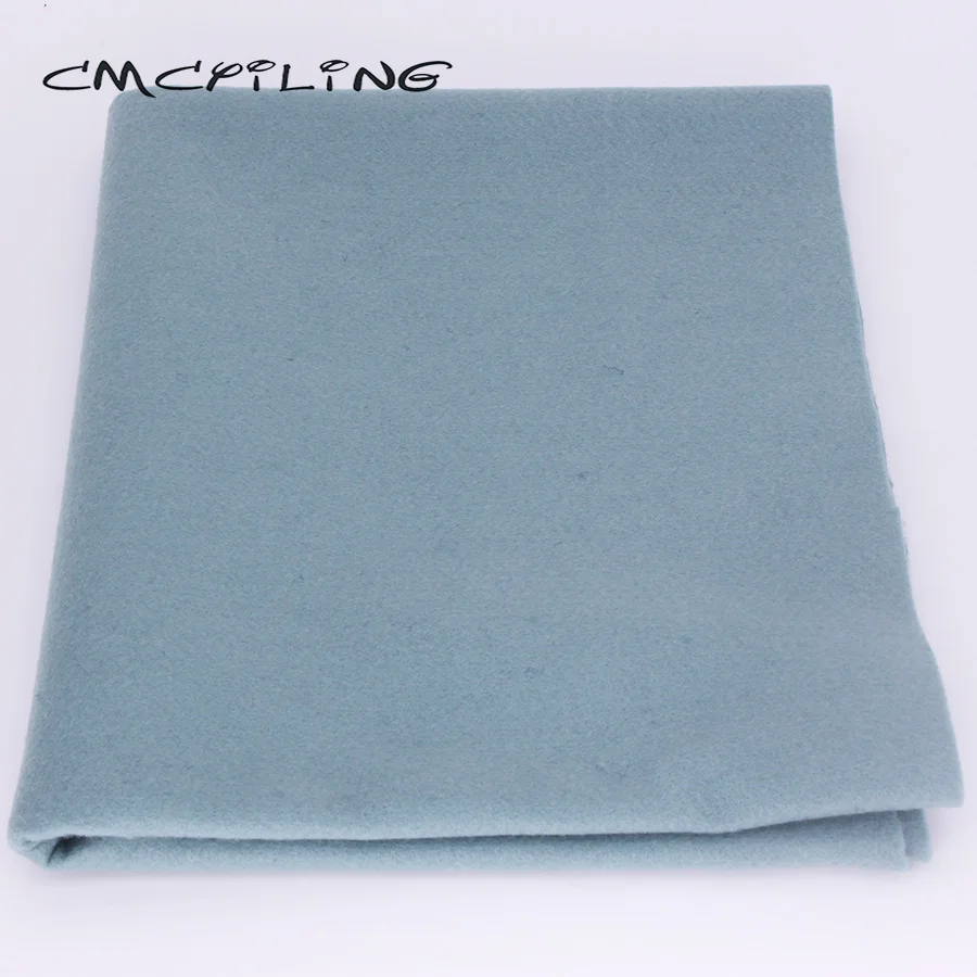 CMCYILING 1,2 мм толщина/Мягкая войлочная ткань для вышивки DIY материал для изготовления кукол/Полиэстеровая ткань 45*110 см