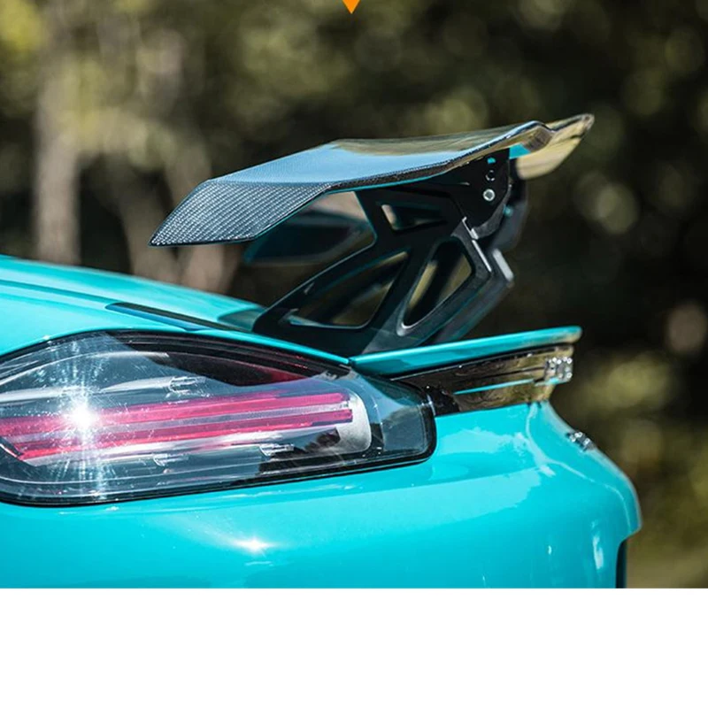 Спойлер из углеволокна для Porsche 911 718 Boxster Cayman- хвост сзади губ защита от солнца на заднее стекло авто спойлер высокое качество заднее крыло