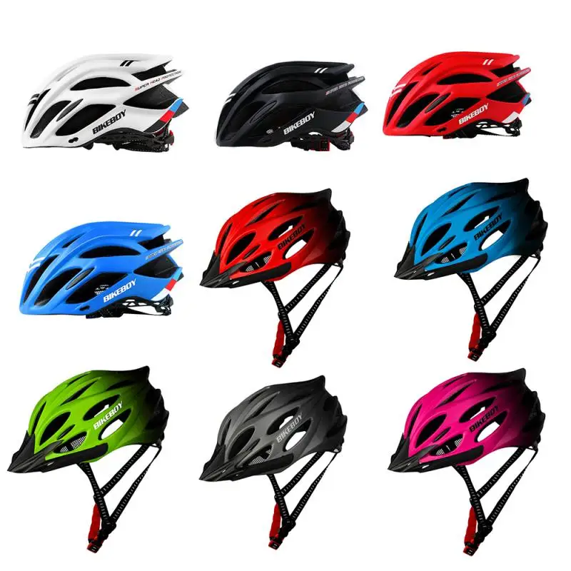 2021 New Ultralight Bike Bicycle Helmet Unisex Cycling Sports Safety Cap Outdoor Intergrally-molded MTB Mountain Bike Helmet