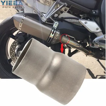 

1PC Escape Motorcycle Exhaust Pipe Connector Slip on 61-51MM For Suzuki GSXR GSX-R 600 750 1000 K1 K2 K3 K4 K5 K6 K7 K8 K9 2018