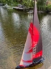 84” Inch Remote Control Boat HURRICANE Pre-assemble Sail 2.4G Electric Boat RC  Sailing Boat for hobby boys adults  (L) 4