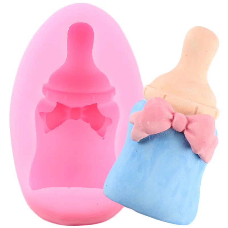 Красивая Детская Бутылочка силиконовая форма для кекса фигурки жениха и невесты