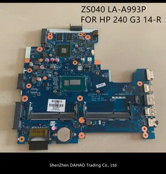 شراء757610-501 755834-601 ل HP جناح 240 G3 246 G3 HP 14-R اللوحة المحمول ZS040 LA-A993P مع I5 DDR3 2G 100% اختبار موافق