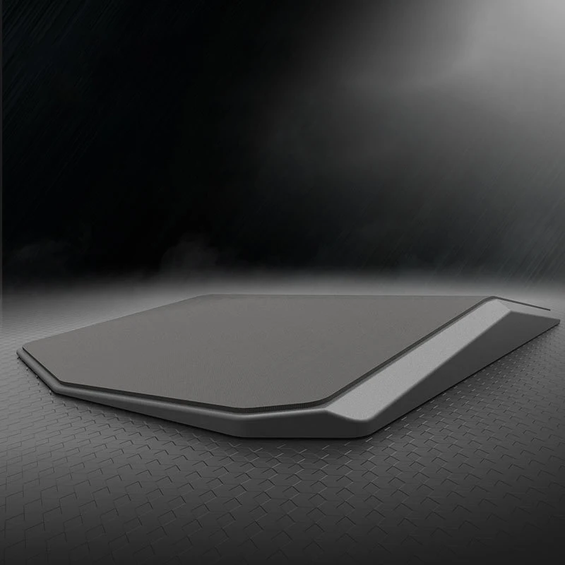 Solid Geometry Mouse Pad Hard Mouse Wrist Pad Prevents Wrist Damaged Office Gaming Pad