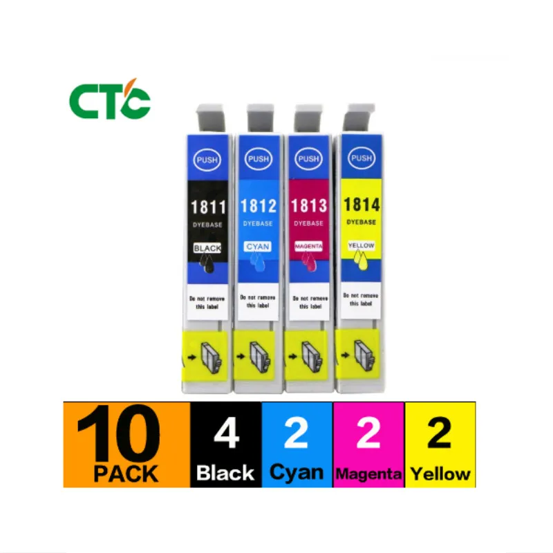 10X 18XL cartuchos de tinta совместимый para XP215 XP202 XP305 XP312 XP315 XP412 XP205 XP30 XP405 XP415 impresora | Компьютеры