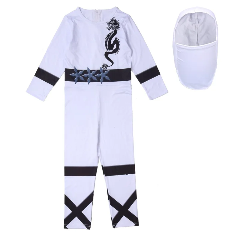 Детские комбинезоны Ninjago Костюм для косплея Вечерние костюмы на Хэллоуин
