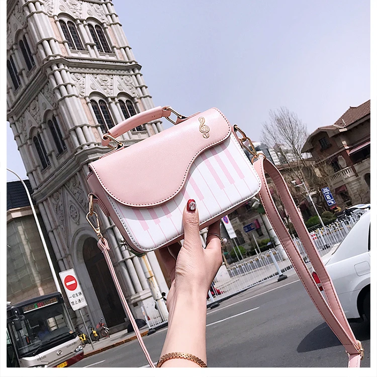 Сумки для женщин Bolso Женская сумочка основная Femme сумка на плечо уличная женская сумка с рисунком фортепиано Популярные PU кожаные сумки-мессенджеры