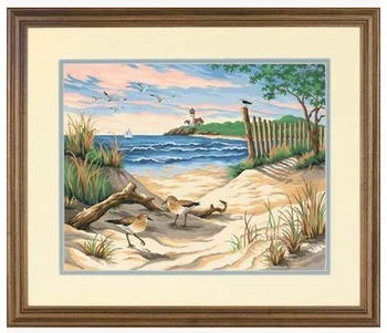 

ZZ MM Counted Cross Stitch Kit Fan blowing a fan Handmade Needlework For Embroidery 14ct Cross Stitch DIM 13634