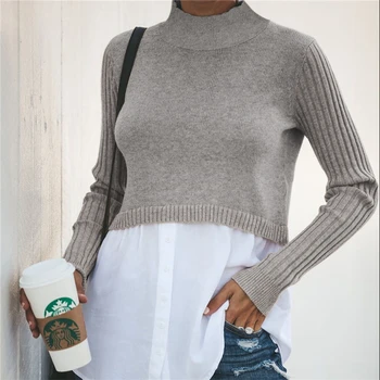

Sweaters Vintage Bodycon Turtleneck Sweater Knitted Pullover Long Sleeve Sweaters Shirt Women Ladies Korean Underwear Women