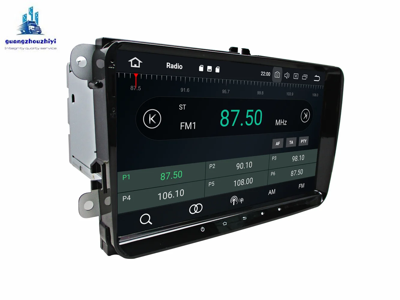 Подходит для общего полного касания универсальная машина mp3mp4mp5 автомобильный радиоприемник Android 9,0+ 8 ядер 4+ 32G+ ips+ Встроенный DSP/CARPLAY+ DAB