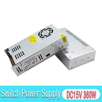 

Variable Power Supply DC 15V 24A 360W Transformer 110V 220V AC DC15V SMPS For CCTV Stepper Motor Machinery LED Lighting