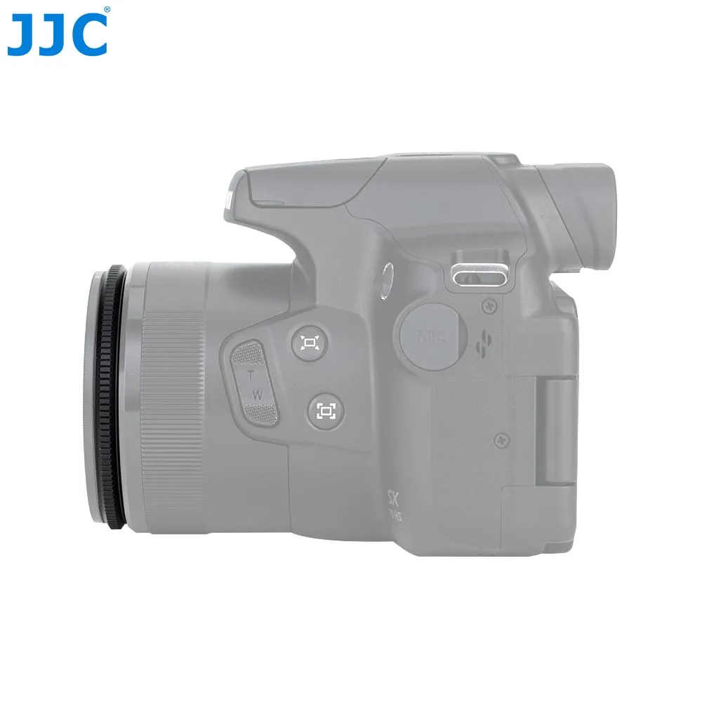 JJC 58mm 렌즈 어댑터 링 튜브, 캐논 파워샷 SX70 HS SX60 HS SX50 HS SX520 HS 디지털 카메라용