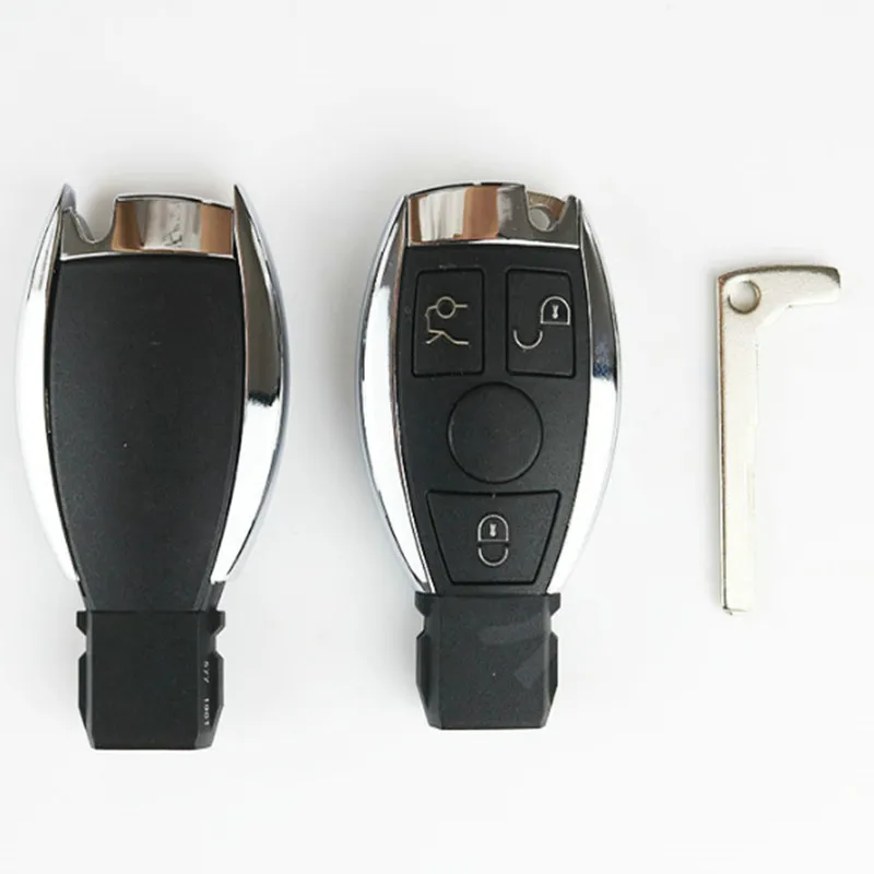 DAKATU 3 кнопки умный пульт дистанционного ключа оболочки для Mercedes Benz W203 W204 W210 AMG BGA C CL CLA CLK CLS E GL NEC R S SL SLK умный корпус