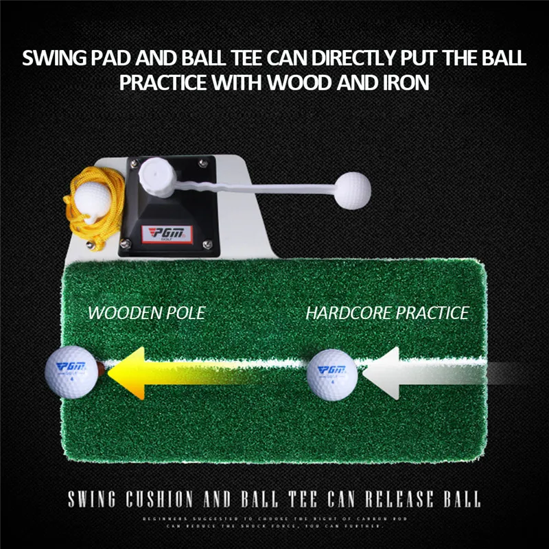 Trainers Golf Practice Device Durable Indoor Golf Swing Mat Golf Swing Trainer Mat Golf Training Aids