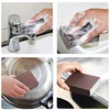 1/2/4/5/6/8Pcs Magic Sponge Eraser Carborundum Removing Rust Cleaning Brush Descaling Clean Rub for Cooktop Pot Kitchen Sponge 4