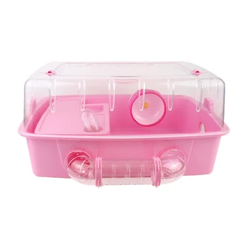 

Cano Hamster Transparent Acrylic Two-storey Super Villa Breeding Cage Set diy Tunnel Closer Road Landscape